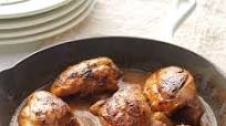 Apple-Glazed Chicken Thighs Apple-Glazed Chicken Thighs