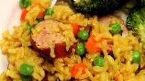 Instant Pot Brown Rice Pilaf with Chicken Sausage Instant Pot Brown Rice Pilaf with Chicken Sausage