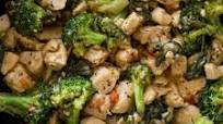 15 Minute Keto Garlic Chicken with Broccoli and Spinach 15 Minute Keto Garlic Chicken with Broccoli and Spinach