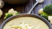 Slow Cooker Broccoli Cauliflower Cheese Soup Slow Cooker Broccoli Cauliflower Cheese Soup