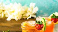 Strawberry-Kiwi Margarita Strawberry-Kiwi Margarita