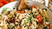 Caprese Chicken Pasta Salad Caprese Chicken Pasta Salad
