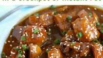 Crockpot Sesame Chciken Crockpot Sesame Chciken