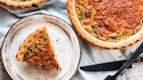 Easy Cheesy Spinach and Ham Quiche Pie Easy Cheesy Spinach and Ham Quiche Pie