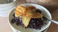 Black Sticky Rice with Cardamom-Coconut Sauce and Caramelized Bananas Black Sticky Rice with Cardamom-Coconut Sauce and Caramelized Bananas