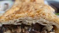 Savoury Mushroom Boureka Savoury Mushroom Boureka