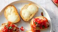 Bruschetta with Mozzarella Bruschetta with Mozzarella