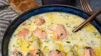 Finnish Salmon Soup (Lohikeitto) Finnish Salmon Soup (Lohikeitto)