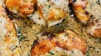 Chicken with Dijon Cream Sauce Chicken with Dijon Cream Sauce