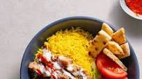 Halal Cart-Style Chicken and Rice with White Sauce Halal Cart-Style Chicken and Rice with White Sauce