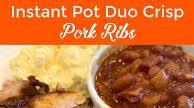 Instant Pot Duo Crisp Ribs (also Ninja Foodi) Instant Pot Duo Crisp Ribs (also Ninja Foodi)
