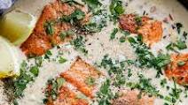 Creamy garlic butter salmon Creamy garlic butter salmon