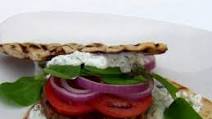 Lamb Burgers with Feta Tzatziki Spread Lamb Burgers with Feta Tzatziki Spread
