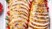 Maple Mustard Roasted Turkey Breast Maple Mustard Roasted Turkey Breast