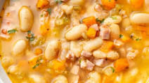 Ham and White Bean Soup Ham and White Bean Soup