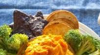 Sweet Potato Hummus with Harissa Sweet Potato Hummus with Harissa