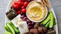 Greek mezze platter Greek mezze platter