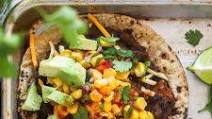 Easy Vegan Black Bean Tostadas Easy Vegan Black Bean Tostadas