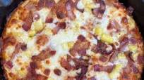 The Mauro Family Bacon and Pineapple Pan Pizza The Mauro Family Bacon and Pineapple Pan Pizza