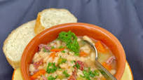 Instant Pot® White Bean Soup with Prosciutto Instant Pot® White Bean Soup with Prosciutto