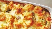 Cheesy chicken and vegetable pasta bake Cheesy chicken and vegetable pasta bake