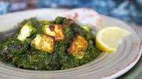 Spinach with Paneer (Saag Paneer) Spinach with Paneer (Saag Paneer)