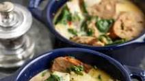 Creamy Sausage Spinach Soup Creamy Sausage Spinach Soup