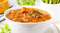 Okra Stew With Spinach & Carrots Okra Stew With Spinach & Carrots