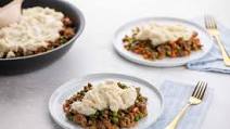 One-Pan Beef Shepherd's Pie serves 4 at $6.99 per serving One-Pan Beef Shepherd's Pie serves 4 at $6.99 per serving