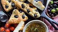 Gluten Free Olive and Rosemary Focaccia with Loaded Dipping Sauce Gluten Free Olive and Rosemary Focaccia with Loaded Dipping Sauce