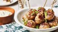 Keto Asian Pork Meatballs with Miso Aïoli Keto Asian Pork Meatballs with Miso Aïoli