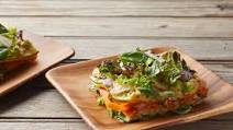 Layered Vegetable Salad Layered Vegetable Salad