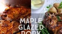 Maple Glazed Pork Chops Maple Glazed Pork Chops