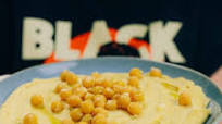Hummus van gedroogde kikkererwten Hummus van gedroogde kikkererwten