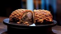Pork Wellington with Lattice Crackling and Flavours of Banh Mi Pork Wellington with Lattice Crackling and Flavours of Banh Mi