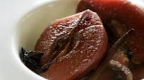Slow-baked quince with honey yoghurt Slow-baked quince with honey yoghurt