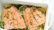 Perfectly Baked Salmon with Lemon and Dill Perfectly Baked Salmon with Lemon and Dill