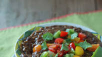 Crock Pot Black Bean and Brown Rice Soup Crock Pot Black Bean and Brown Rice Soup