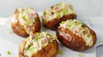 Campfire loaded potatoes Campfire loaded potatoes