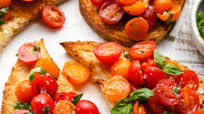 Cherry Tomato Bruschetta Cherry Tomato Bruschetta