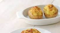Twice-Baked Hummus Potatoes Twice-Baked Hummus Potatoes