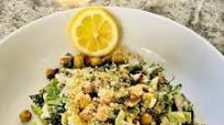 Vegan Kale Pasta Caesar Salad Vegan Kale Pasta Caesar Salad