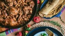 Caribbean-Style Braised Chicken and Chickpeas with Maille Honey Dijon Mustard Caribbean-Style Braised Chicken and Chickpeas with Maille Honey Dijon Mustard