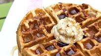 Peanut Butter Banana Bacon Waffles Peanut Butter Banana Bacon Waffles