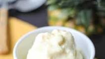 Homemade Frozen Yogurt with Pineapple Homemade Frozen Yogurt with Pineapple