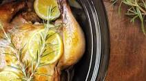 Slow Cooker Roast Chicken With Lemon And Garlic Slow Cooker Roast Chicken With Lemon And Garlic