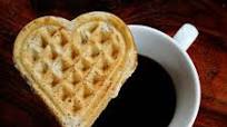 Simple, spiced heart waffles Simple, spiced heart waffles