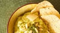 Basil Pesto Hummus Recipe Basil Pesto Hummus Recipe