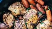Slow Cooker Brown Sugar Balsamic Chicken and Vegetables Slow Cooker Brown Sugar Balsamic Chicken and Vegetables