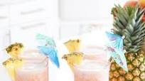 Frozen Peach Pineapple Strawberry Virgin Bellini Frozen Peach Pineapple Strawberry Virgin Bellini